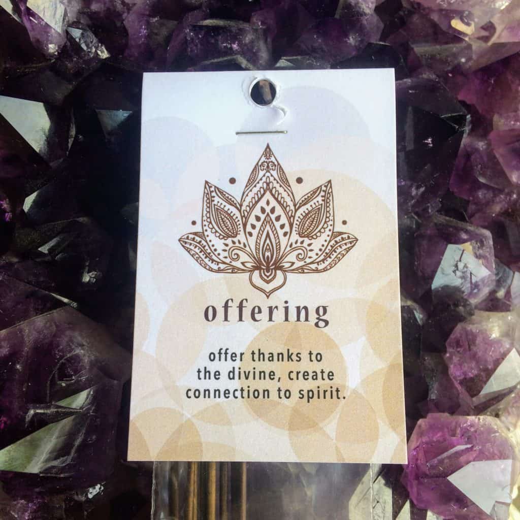 Offering Stick Incense Inspirit Crystals